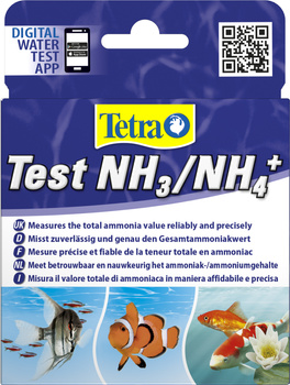 Tetra Test NH3/NH4+ 3 Rea.,test kropelkowy do pomiaru amoniaku w zbiorniku