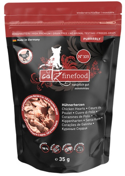 Catz Finefood Purrrrly N.103 Serca kurczaka 35g