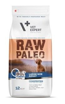 Raw Paleo dla psów dorosłych ras dużych Indyk 12kg