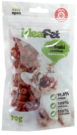 IdeaPet O! Sushi z królikiem 70g
