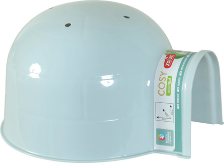 ZOLUX Domek igloo dla gryzonia plastikowy COSY duży niebieski