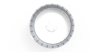 ZOLUX Cichy kołowrotek do klatki dla myszki, chomika RODY 3 kol. biały