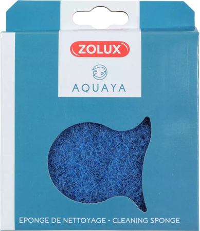 ZOLUX Gąbka do czyszczenia szyb w akwarium POWER kol. niebieski