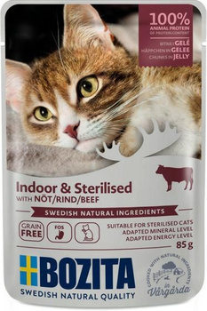 Bozita Cat Sterilised Indyk w galaretce saszetka 85g