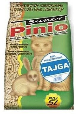 Super Pinio Tajga żwirek drewniany 10L