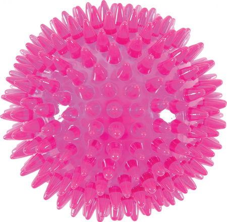 ZOLUX Zabawka dla psa piłka z kolcami TPR POP 8 cm kol. różowy