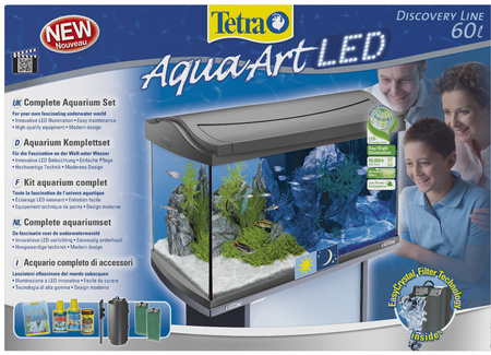 *- Tetra Akwarium Aqua Art LED 60 l