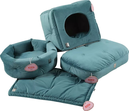 Zolux Legowisko pled dla kota CHAMBORD kol. morski