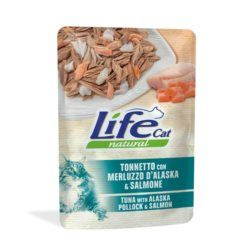 LIFE CAT sasz.70g TUNA + POLLOK + SALMON /30
