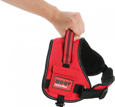 Zolux Szelki dla psa regulowane MOOV COMFORT XL kol. czerwony