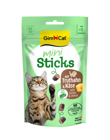 GIMCAT STICKS MINI INDYK SER 50g /12