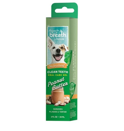 TROPICLEAN CLEAN TEETH GEL 59ml PEANUT BUTTER