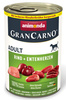 Animonda GranCarno Original Adult Rind Entenherzen Wołowina + Serca kacze puszka 400g