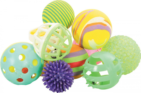 ZOLUX Zabawka dla kota zestaw 10 różnych 4 cm