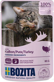 Bozita Cat Indyk w sosie saszetka 85g