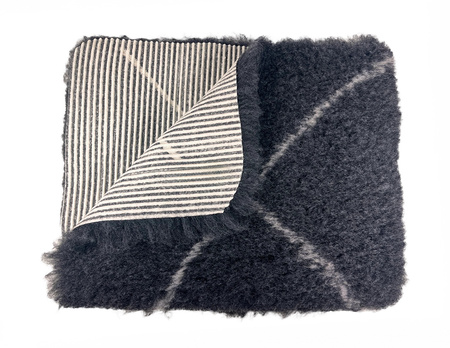 ZOLUX Dry bed posłanie izolujące dla psa wzór berberyjski 50x70 cm grafit