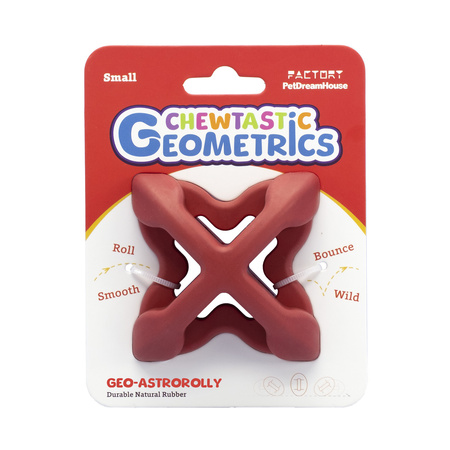 PDH ZABAWKA GUMOWA GEO-ASTRO ROLLY CZERWONA