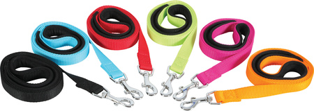 *- ZOLUX Smycz nylon KOMFORT 1 m/20 mm kol. czarny