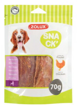 Zolux Przysmak dla psa Filet z kurczaka 70 g