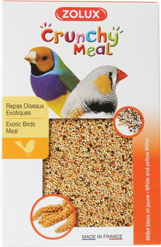Zolux Pokarm mieszanka dla ptaków egzotycznych CRUNCHY MEAL 800 g