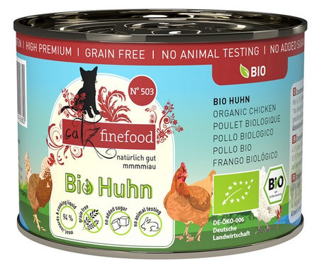 Catz Finefood Bio N.503 Kurczak puszka 200g