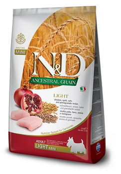 Farmina ND LG Light Chicken Pomegrante Adult Mini 2,5kg