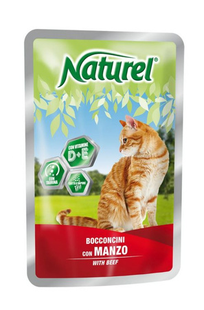 LIFE CAT NATUREL sasz. 100g BEEF /22