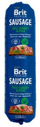 BRIT PREMIUM SAUSAGE 800g TURKEY /12