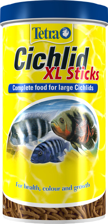 TETRA Cichlid XL Sticks 1L, pokarm dla ryb z rodziny pielęgnicowatych
