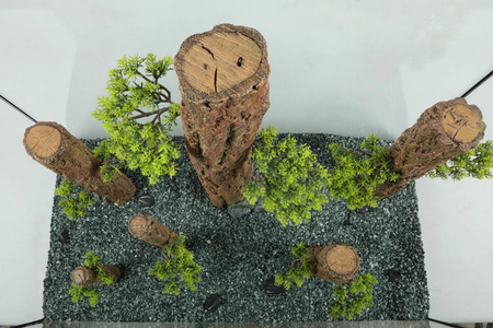 Zolux Ozdoba do akwarium z żywicy FOREST L 18x7x34,9 cm