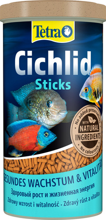 TETRA Cichlid Sticks 1 L pokarm w pałeczkach dla ryb pielęgnicowatych