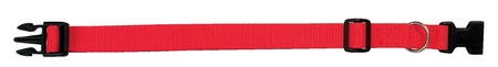 Zolux Obroża dla psa nylonowa taśma 30/40cm 15mm kol. czerwony