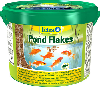 TETRA Pond Flakes 10 L Pokarm dla ryb stawowych w oczku wodnym płatki