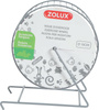 ZOLUX Kołowrotek metalowy dla gryzonia 18 cm kol. szary