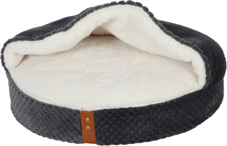 Zolux Legowisko dla kota z przykryciem PALOMA, 480x480x150 mm, kol. szary