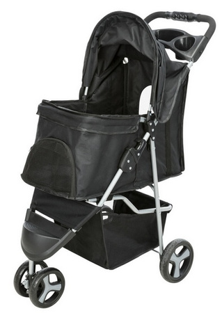 Trixie Wózek dla zwierząt 47x100x80cm czarny [TX-28958]