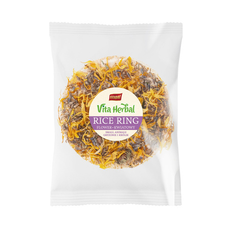 Ryżowe ringi kwiatowe 12 szt./display