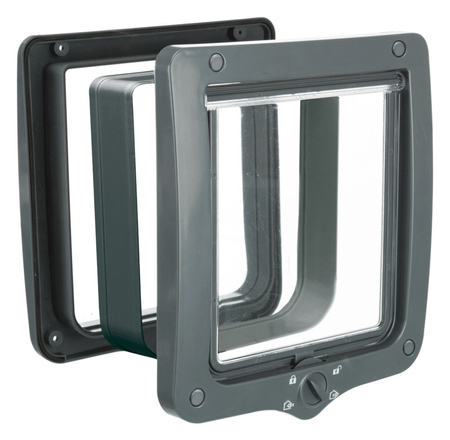 TX-44241 DRZWI DLA KOTA 4-WAY Z TUNELEM 24x28cm