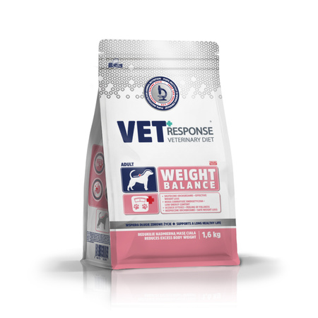 Karma sucha dla psa VET RESPONSE VETERINARY DIET WEIGHT-BALANCE 1,6 kg
