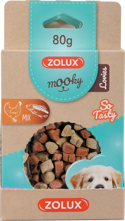 Zolux Przysmak dla szczeniąt MOOKY Puppy LOVIES 80 g