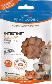 FRANCODEX Przysmak dla gryzoni i królików Intestinet lepsze trawienie 50 g