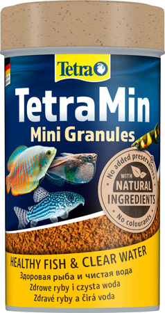 TETRA TetraMin Mini Granules 100 ml pokarm w granulkach małe ryby akwariowe
