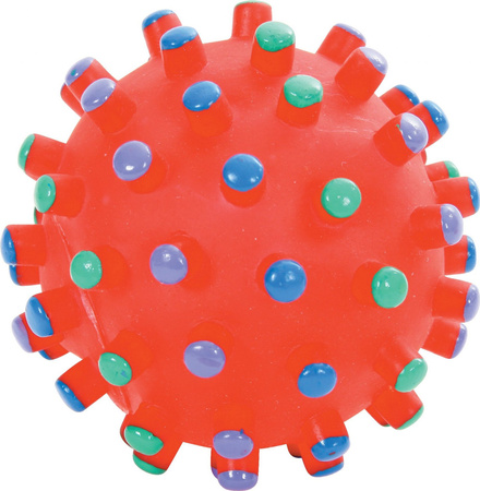 ZOLUX Zabawka winylowa dla psa Piłka z wypustkami 9 cm