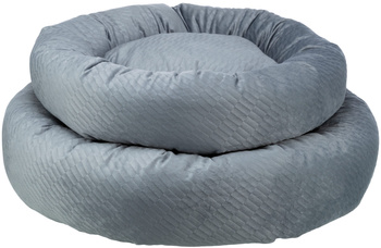 Alena, legowisko, dla psa/kota, owalne, niebiesko/szare, o 60 cm