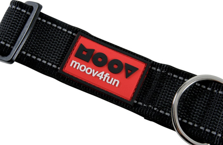 Zolux Obroża dla psa regulowana MOOV 40 mm kol. czarny