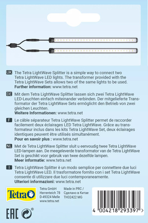 Tetra LightWave Splitter rozgałęźnik na połączenie dwóch świateł LightWave