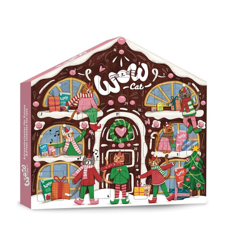 WOW CAT kalendarz adwentowy dla kota (228g)