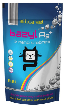 Bazyl Ag+ Silica gel 3,8L