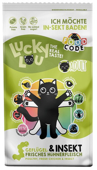 Lucky Lou Food Code Lifestage Adult Drób & Owady 340g