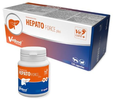 Vetfood Hepatoforce Plus 120 kapsułek